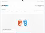 HTML5自适应企业网站