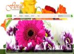 花卉店电子商务网上花店鲜花网购网页模板