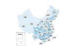 flash蓝色中国地图