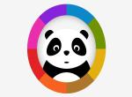 HTML5 SVG熊猫眼睛转动特效