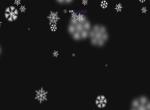 jQuery透明雪花飘落背景特效