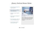 jQuery垂直Tabs新闻滑块