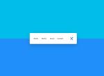 CSS3弹性展开动画导航菜单代码