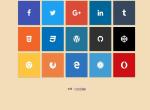 CSS3方向感知卡片翻转动画特效
