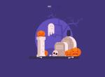 CSS3绘制万圣节动画场景特效