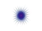 HTML5 Canvas冰冻花朵特效