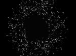 HTML5 Canvas碎纸片扩散动画特效