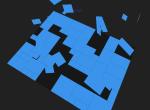 jQuery 3D方块分散动画特效
