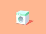 纯CSS3滚筒洗衣机动画特效