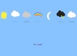 纯CSS3实现7种扁平天气图标